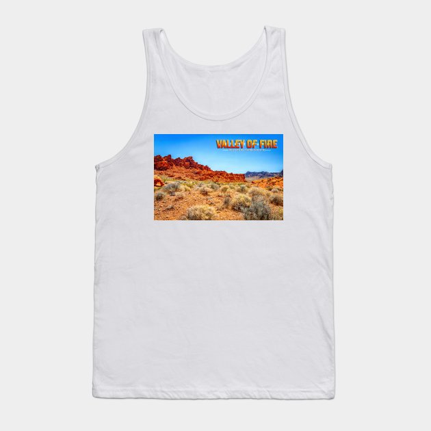 Valley of Fire State Park Tank Top by Gestalt Imagery